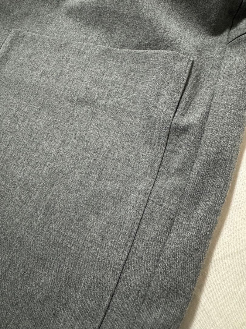 mizuiroind シャツカラーサロペット