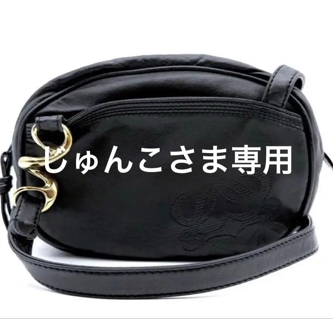【美品】LOEWE ロエベ　アナグラム　ナッパレザー　ミニショルダー