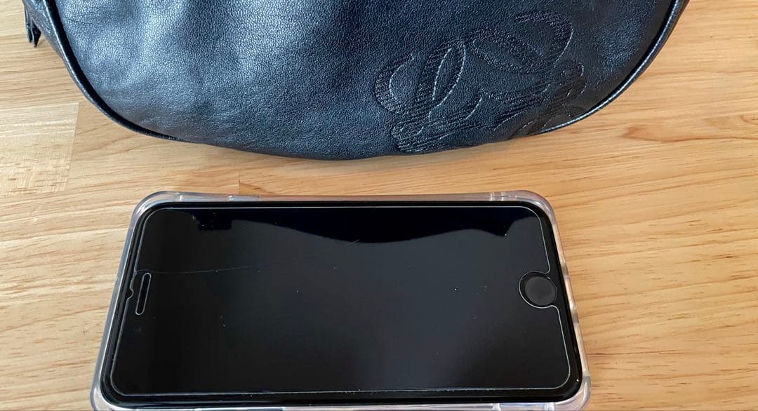 【美品】LOEWE ロエベ　アナグラム　ナッパレザー　ミニショルダー