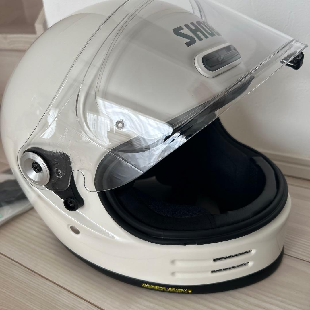 SHOEI GLAMSTER ホワイトXLサイズ グラムスター