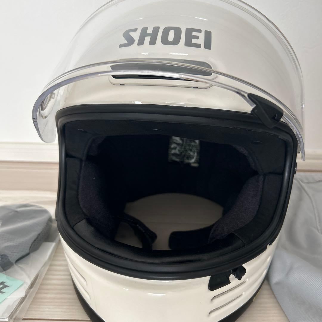 SHOEI GLAMSTER ホワイトXLサイズ グラムスター