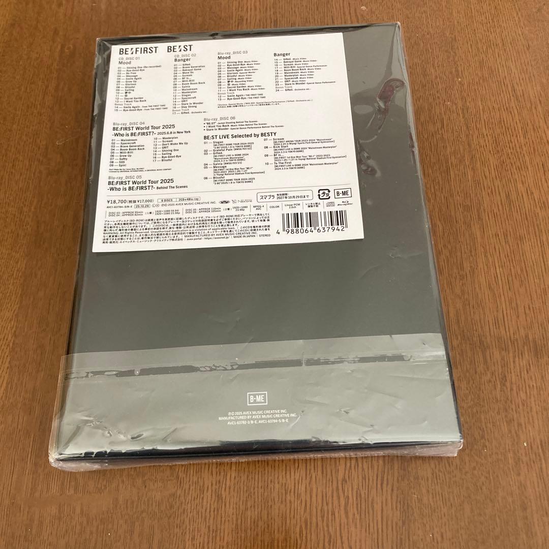 BE:FIRSTベストアルバム「BE:ST」BMSG MUSIC SHOP限定盤