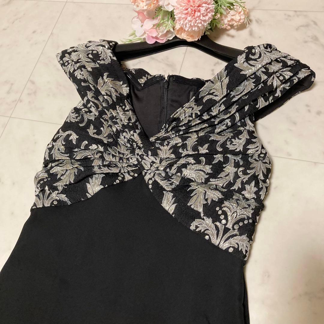 美品　タダシショージ　ロングドレス　刺繍　マーメイド　パーティ　2