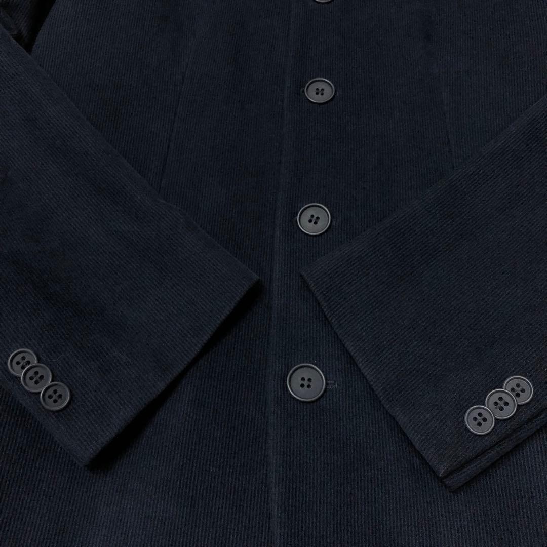 美品✨エンポリオアルマーニ マオカラー スーツ セットアップ 濃紺 46