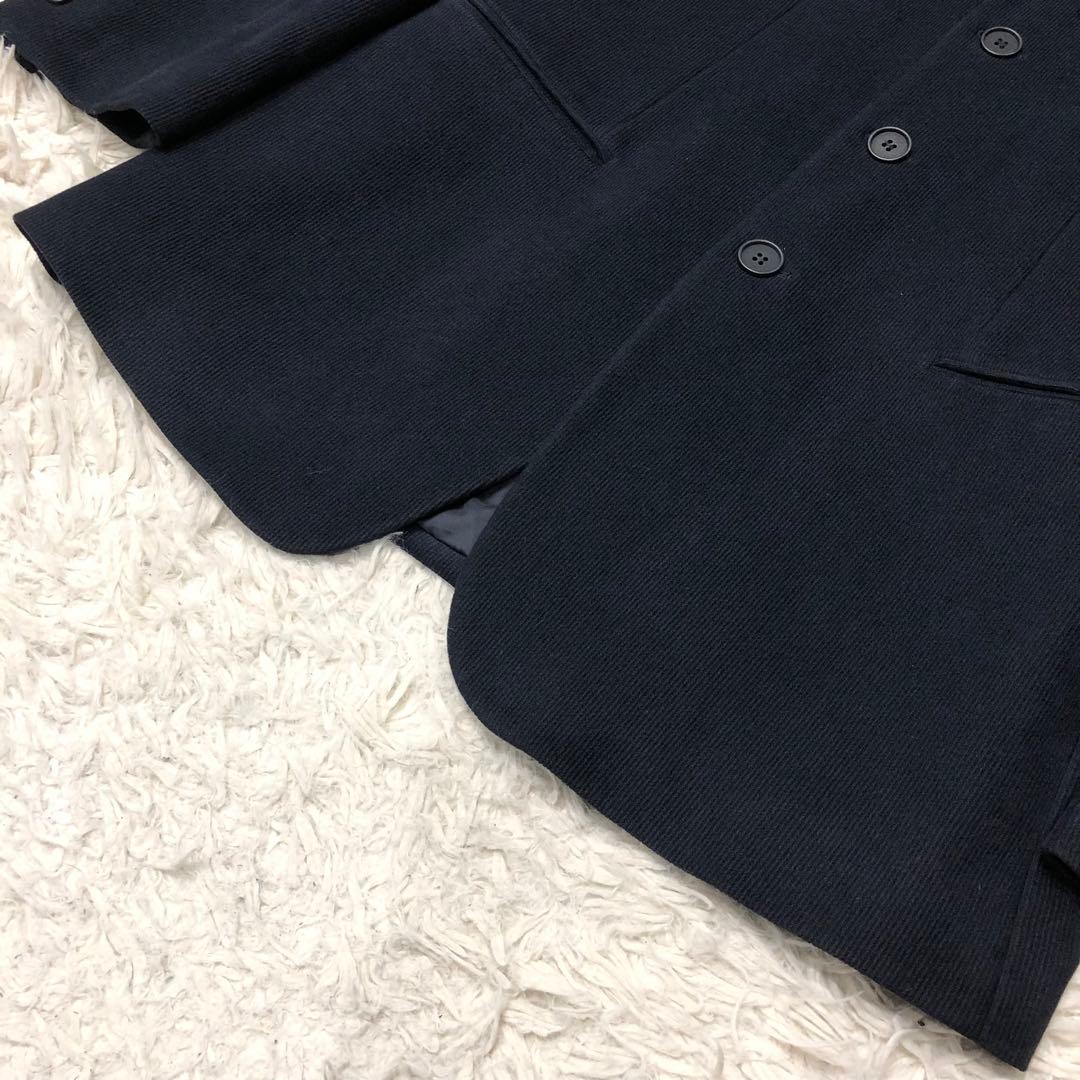 美品✨エンポリオアルマーニ マオカラー スーツ セットアップ 濃紺 46