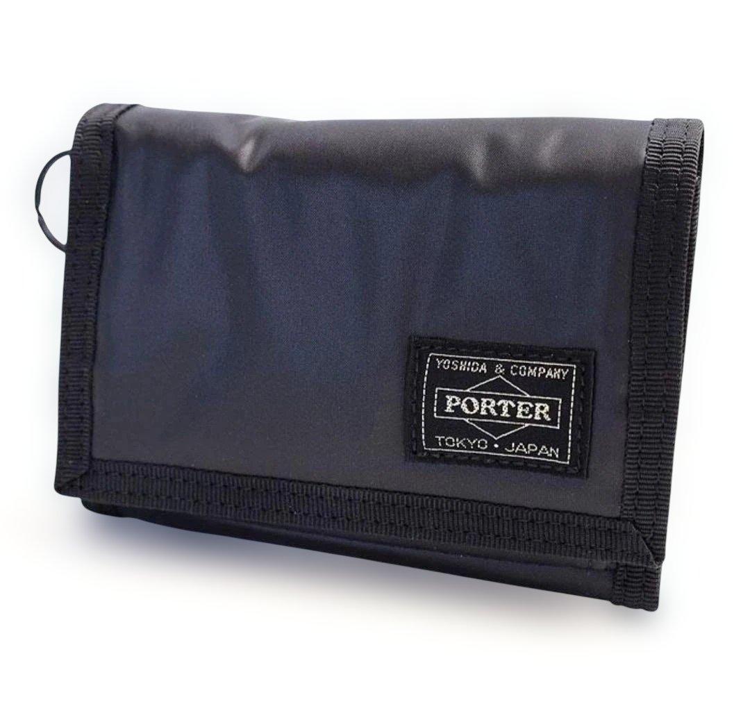 新品 ポーター カプセル ウォレット 555-06439 三つ折り財布 ブラック