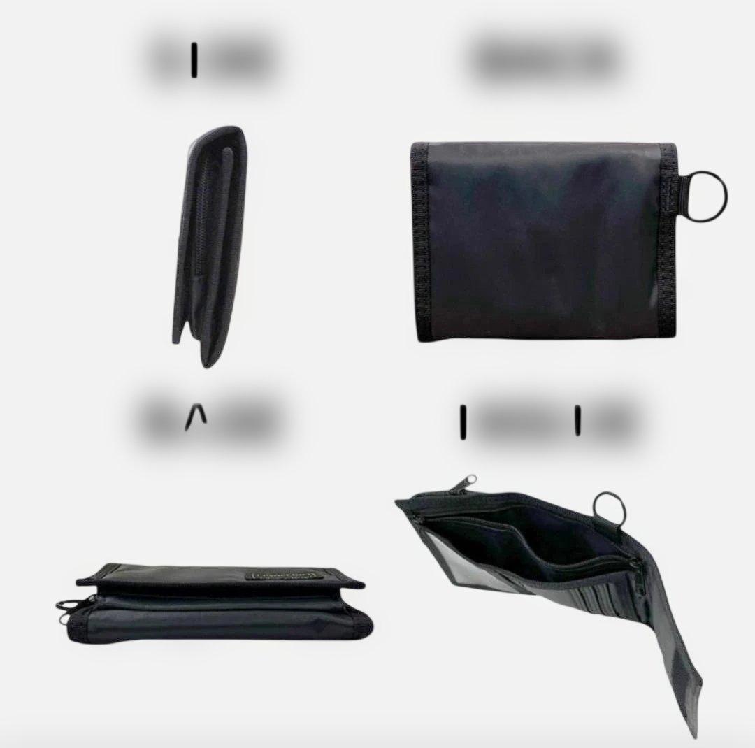 新品 ポーター カプセル ウォレット 555-06439 三つ折り財布 ブラック