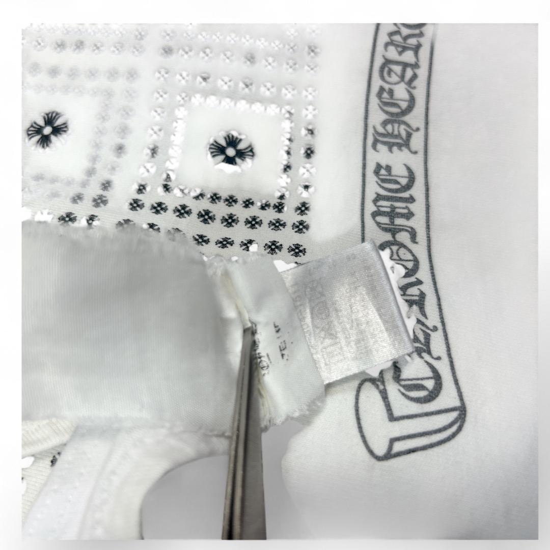 希少　美品　クロムハーツCHロゴ タンクトップ 白 M相当　ホワイト