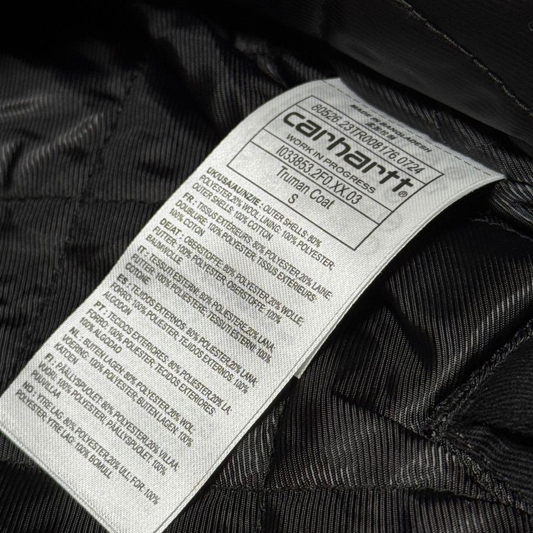 未使用 Carhartt WIP TRUMAN COAT S