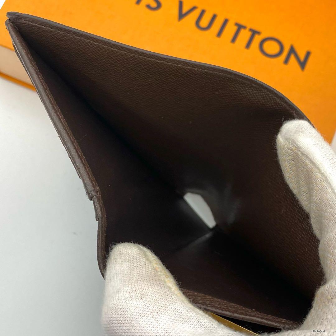 新型✨ルイヴィトン ダミエ ヴィエノワ がま口 折り財布