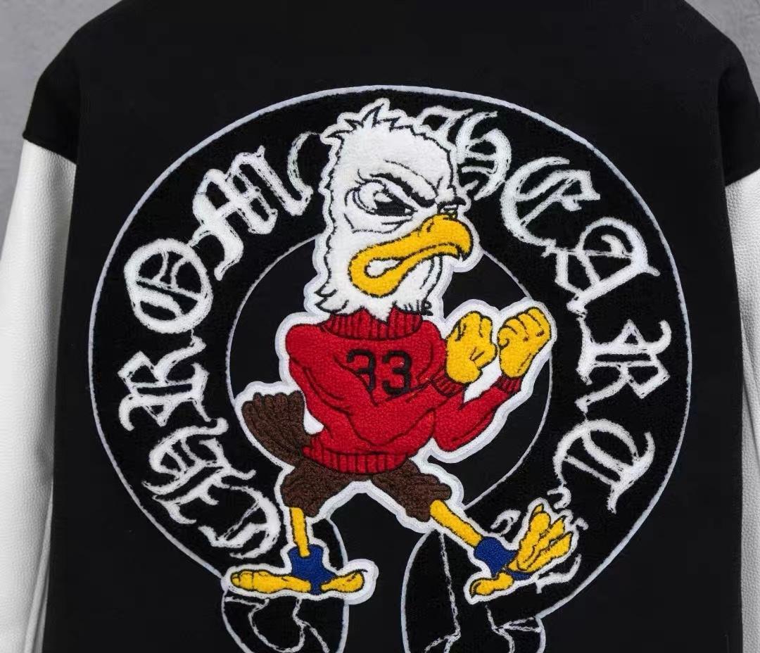 スタジアムジャケット ブラック/ホワイト