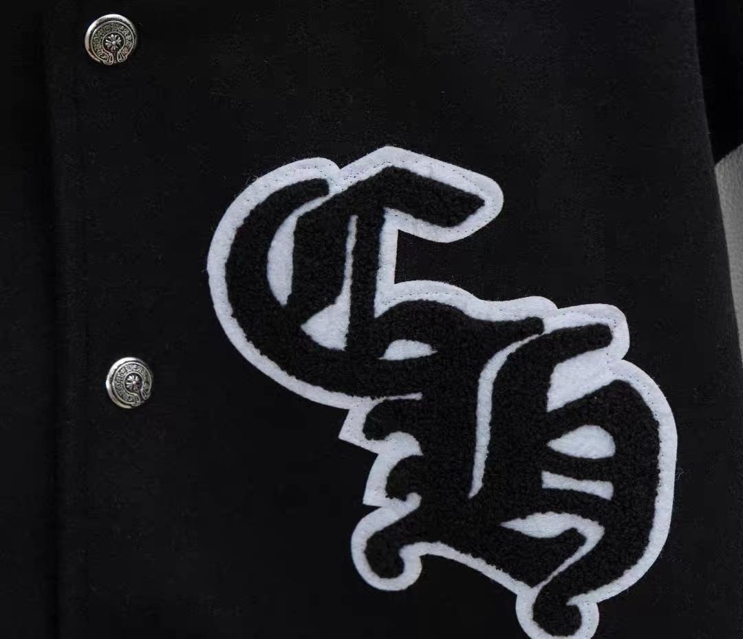 スタジアムジャケット ブラック/ホワイト