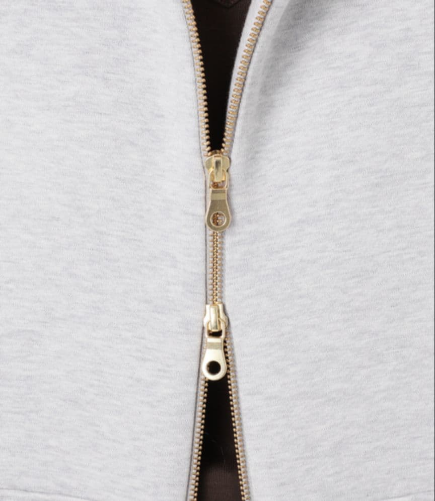 大人気　定価29,700円 ノーブル　ダンボールニットフーデットパーカー　グレー