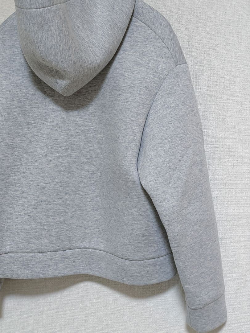 大人気　定価29,700円 ノーブル　ダンボールニットフーデットパーカー　グレー