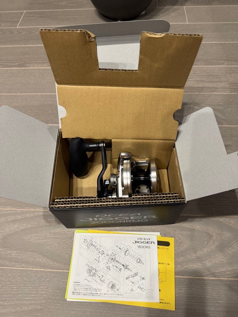 新品未使用SHIMANO OCEA 21JIGGER 2000NRMG
