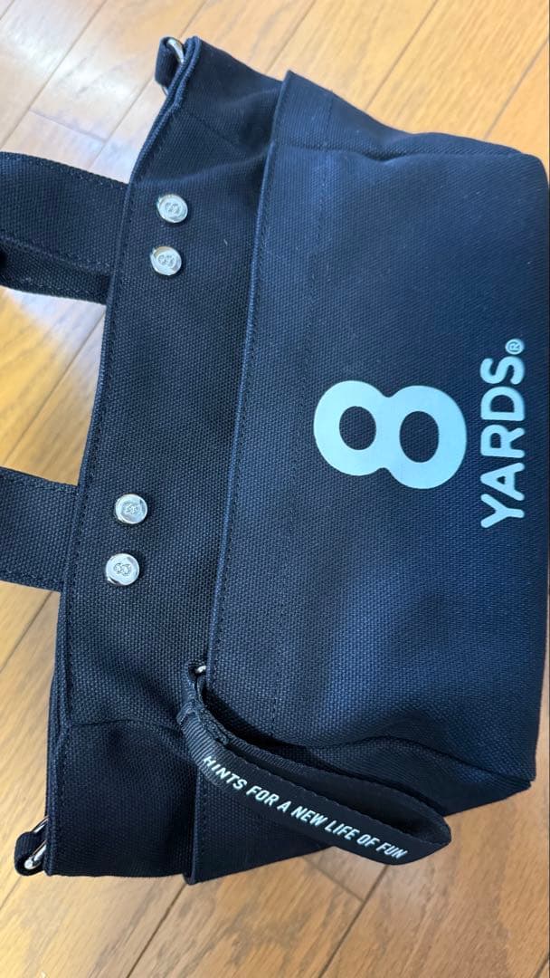 8 YARDS ブラック　カートバッグ　美品