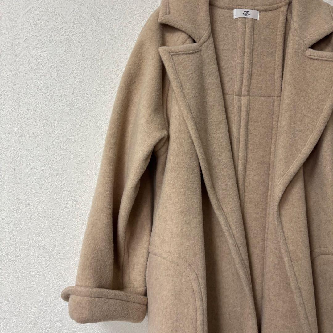 MAISON DE REEFUR ガウン　コート　ベージュ　※サンプル