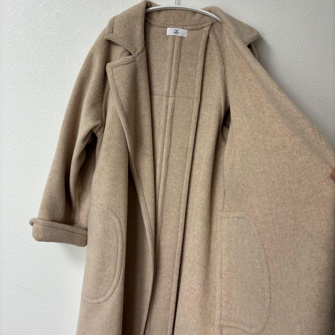 MAISON DE REEFUR ガウン　コート　ベージュ　※サンプル