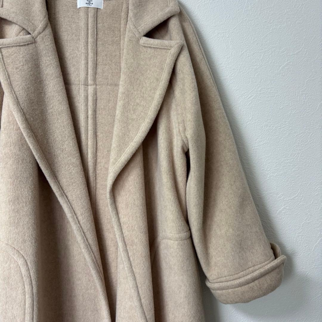 MAISON DE REEFUR ガウン　コート　ベージュ　※サンプル