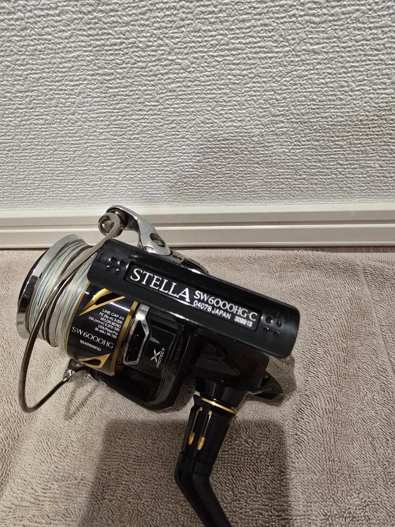 20ステラ　SW6000HG　SHIMANO　STELLA　スピニングリール