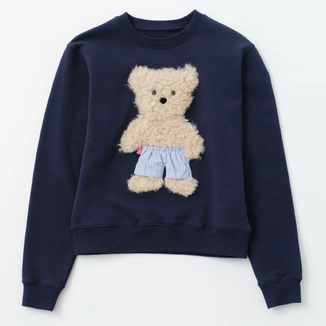【POPPY】 PANTY-BEAR SWEATSHIRT サイズ0