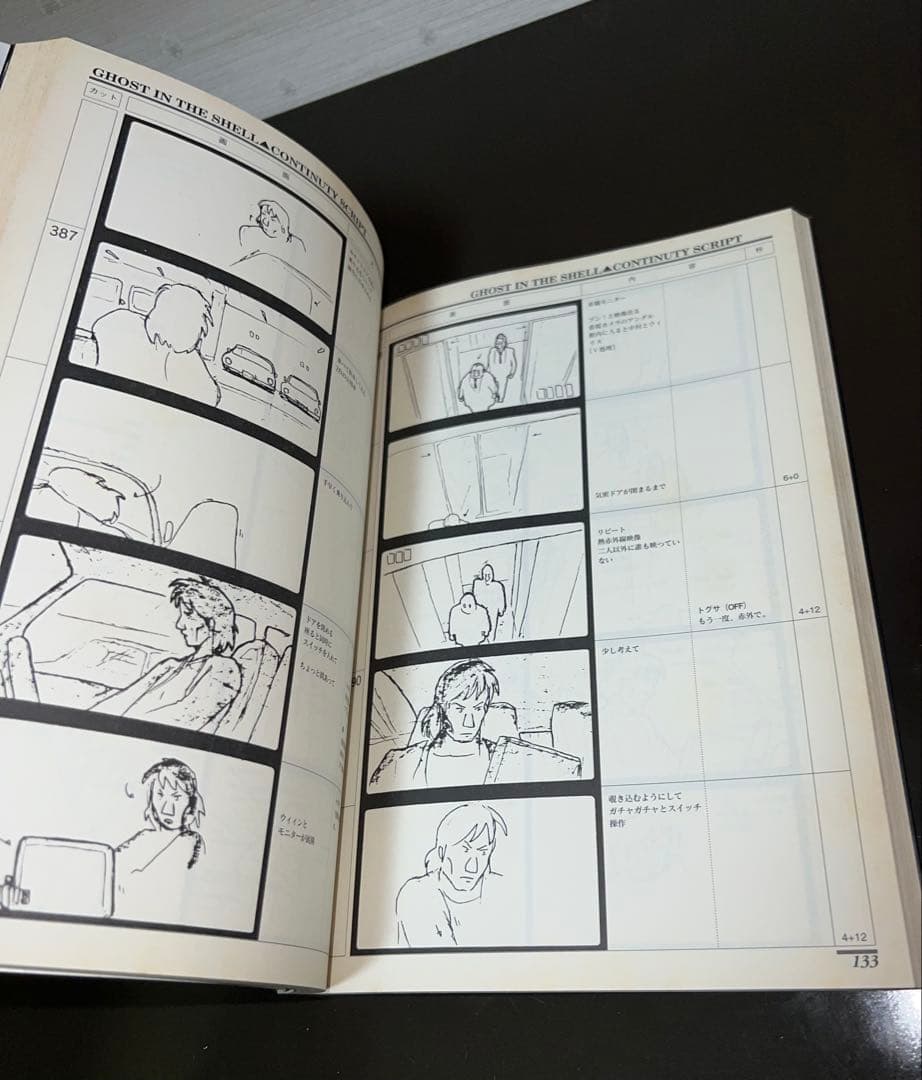 こ*う様 攻殻機動隊　押井守　絵コンテ集　本　DVD セット