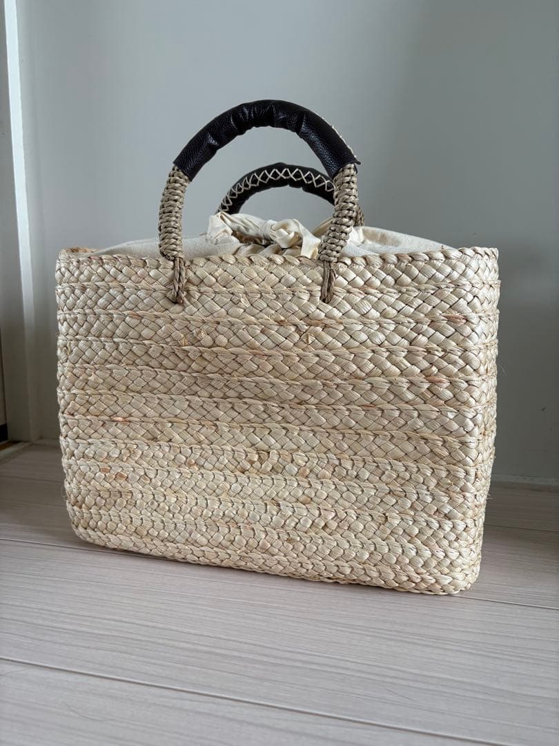 【BEAMSxDEAN & DELUCA】 かごバッグ(保冷バッグ付)