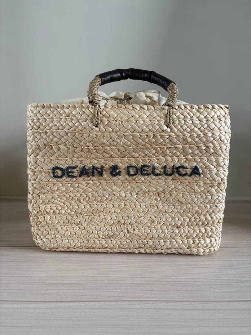 【BEAMSxDEAN & DELUCA】 かごバッグ(保冷バッグ付)