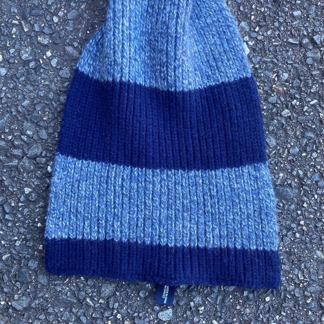 90's old gap ネイビー ボーダー マフラー アーカイブcityboy