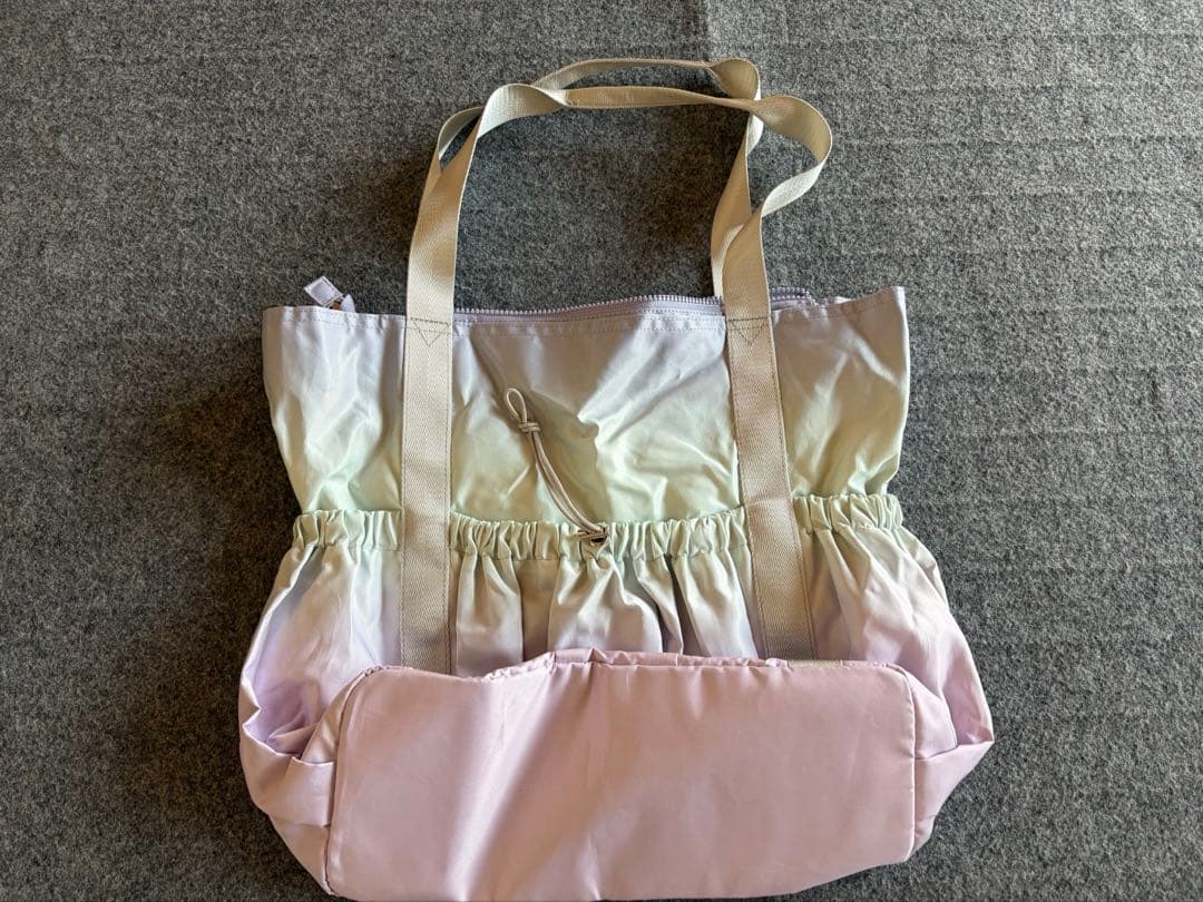 新品未使用品⭐️Chacott グラデーショントートバッグ　ラベンダー