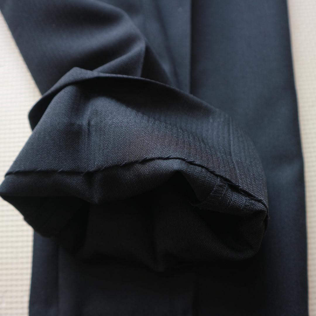 美品オリバーハウス 150cm 男の子 黒 セレモニースーツ上下セットアップ