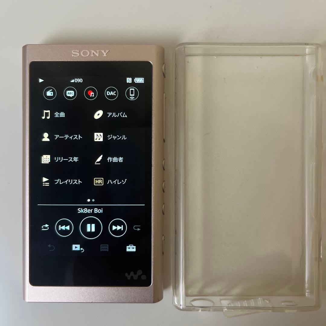 ポータブルプレーヤー SONY WALKMAN GOLD NW-A55