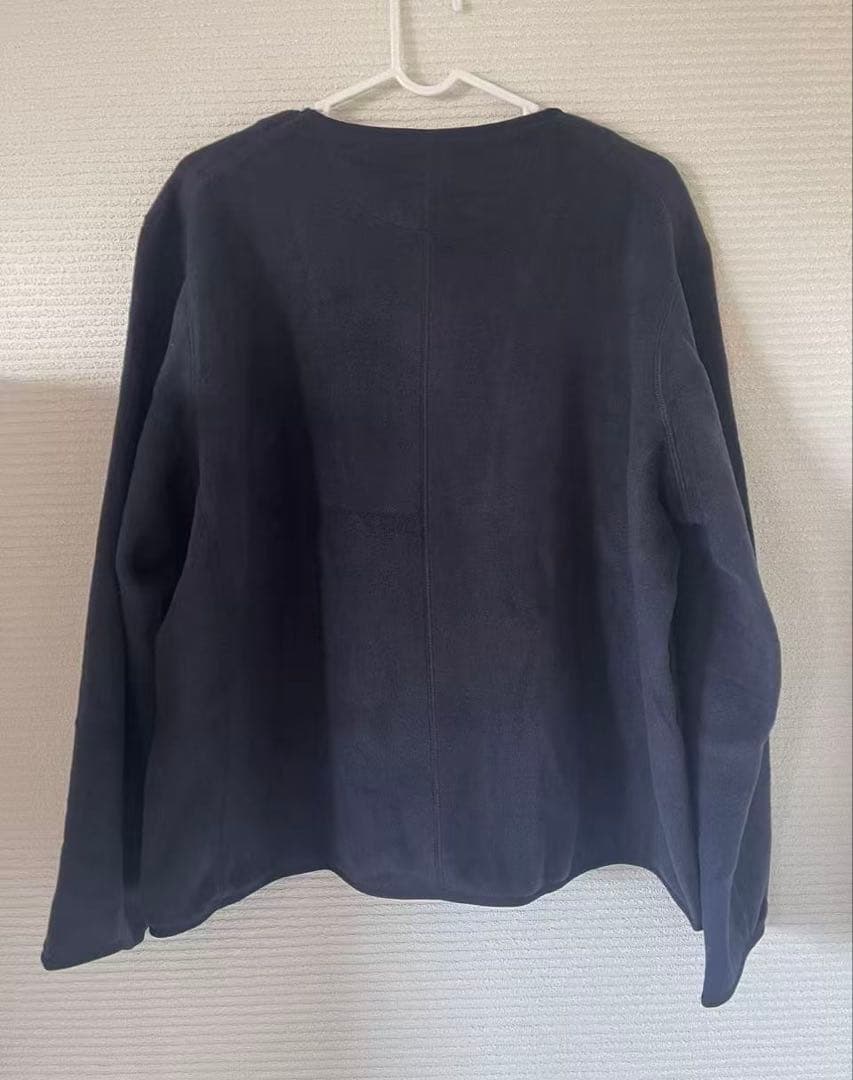 ●新品DANTON ダントン メンズ ノーカラー フリース ジャケット（42）