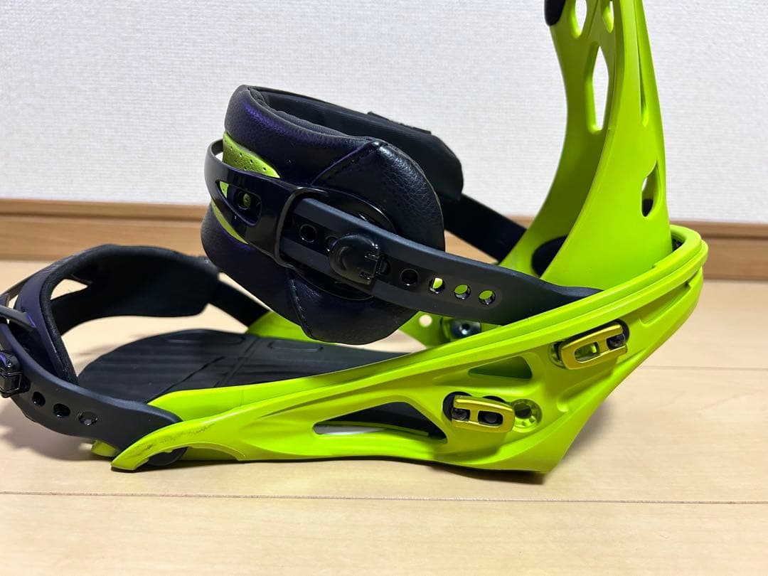 FLUX RL スノーボード ビンディング Mライムグリーン