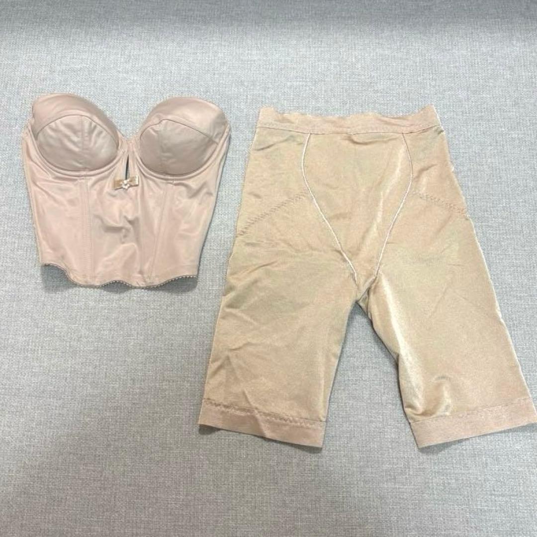 ブライダルブルーム ショートビスチェC65 & ロングガードルS