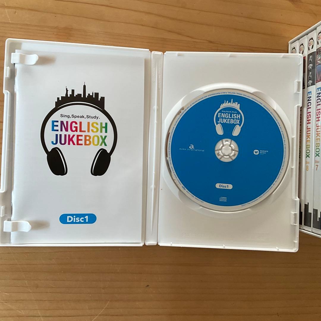 【希少】　ENGLISH JUKEBOX 10枚組　歌って学ぶ英語学習