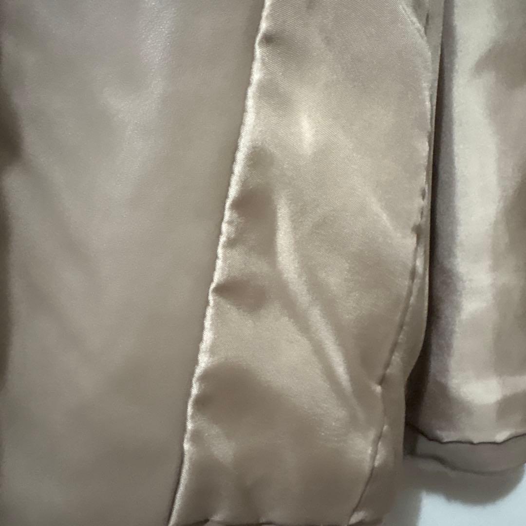 diagram ダイアグラム フェイクファーコート 未使用　38 定価5万超