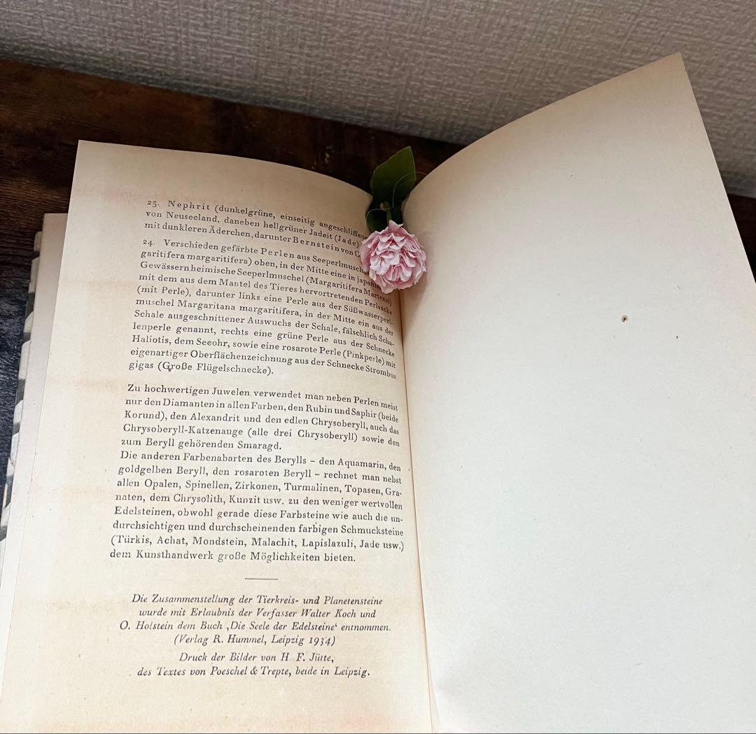 インゼル文庫 No.54 小さな鉱物の本　ヴィンテージ