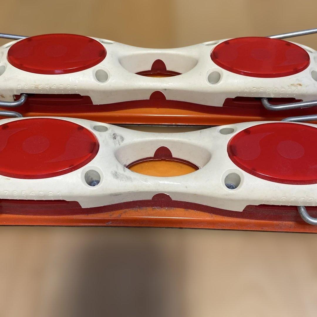 ショートスキー、ファンスキー板　スキーブーツ　セット　約100cm　中古品