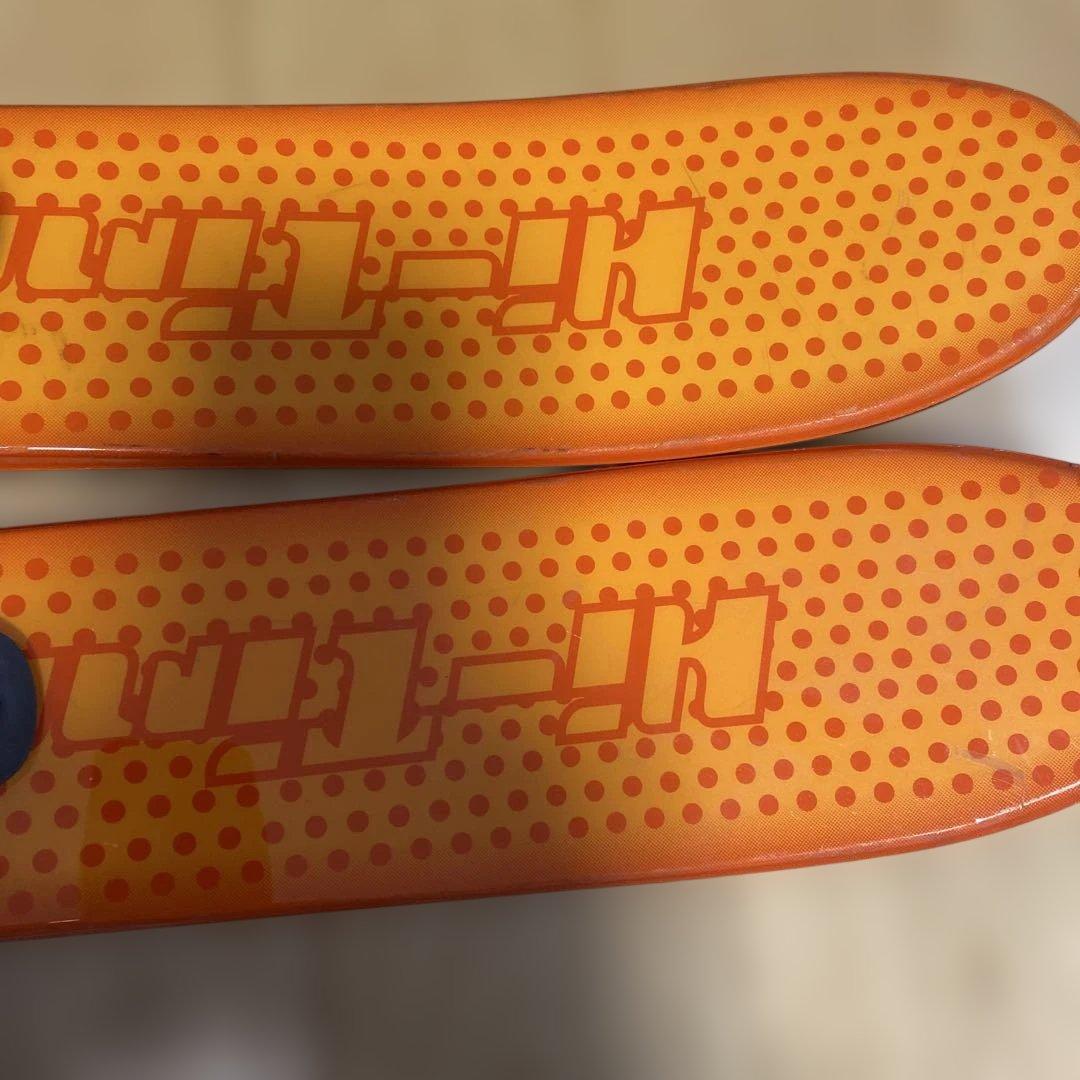 ショートスキー、ファンスキー板　スキーブーツ　セット　約100cm　中古品