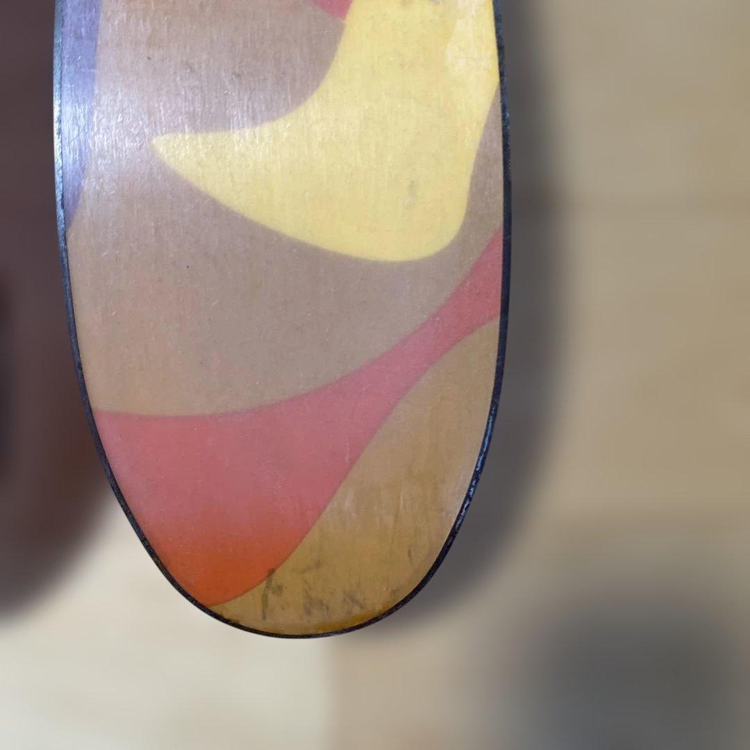 ショートスキー、ファンスキー板　スキーブーツ　セット　約100cm　中古品