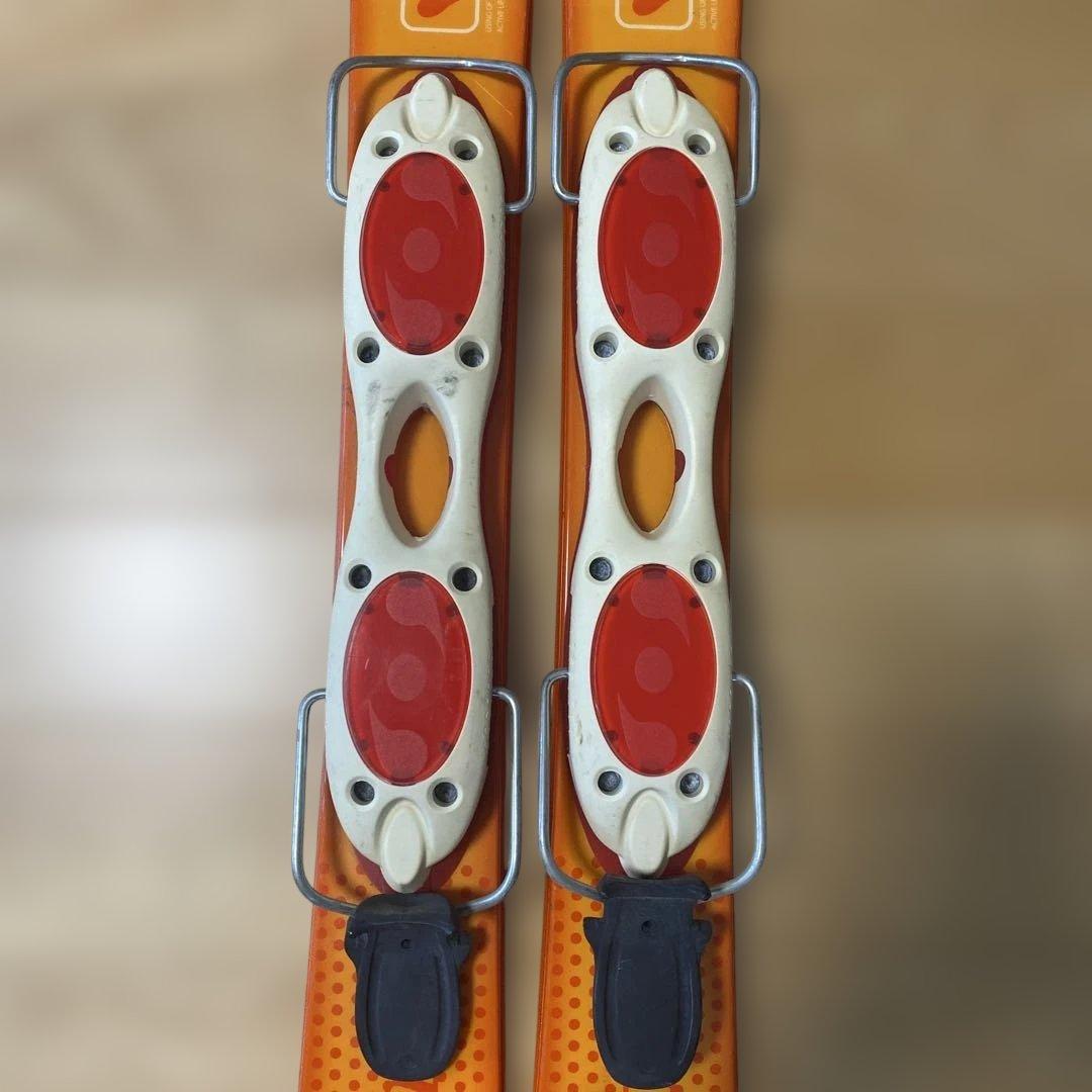 ショートスキー、ファンスキー板　スキーブーツ　セット　約100cm　中古品