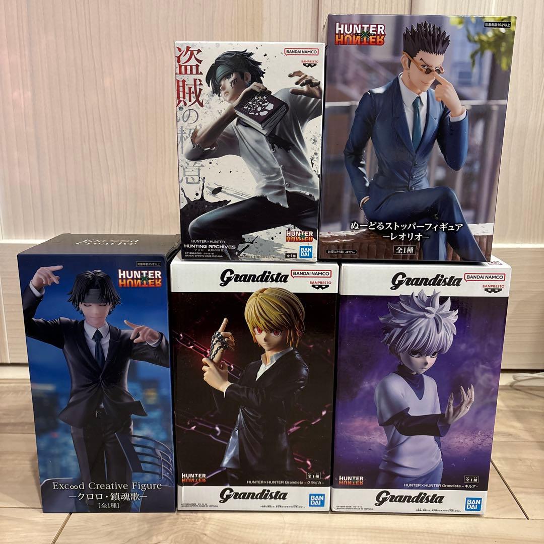 HUNTER x HUNTER フィギュア5体セット