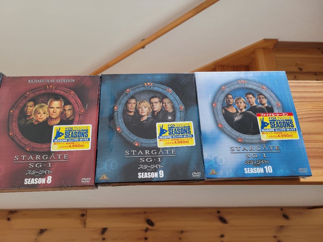 n*o様 スターゲイト　コンパクトボックスDVD シーズン1-10セット