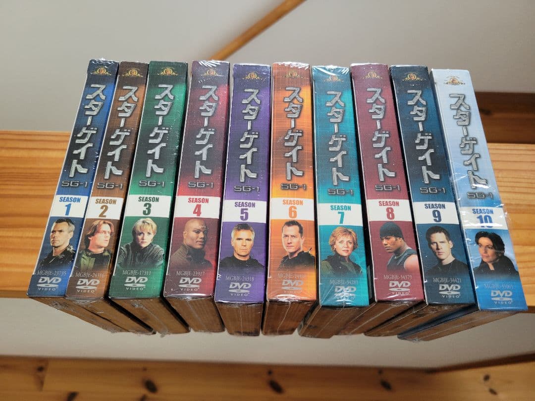 n*o様 スターゲイト　コンパクトボックスDVD シーズン1-10セット