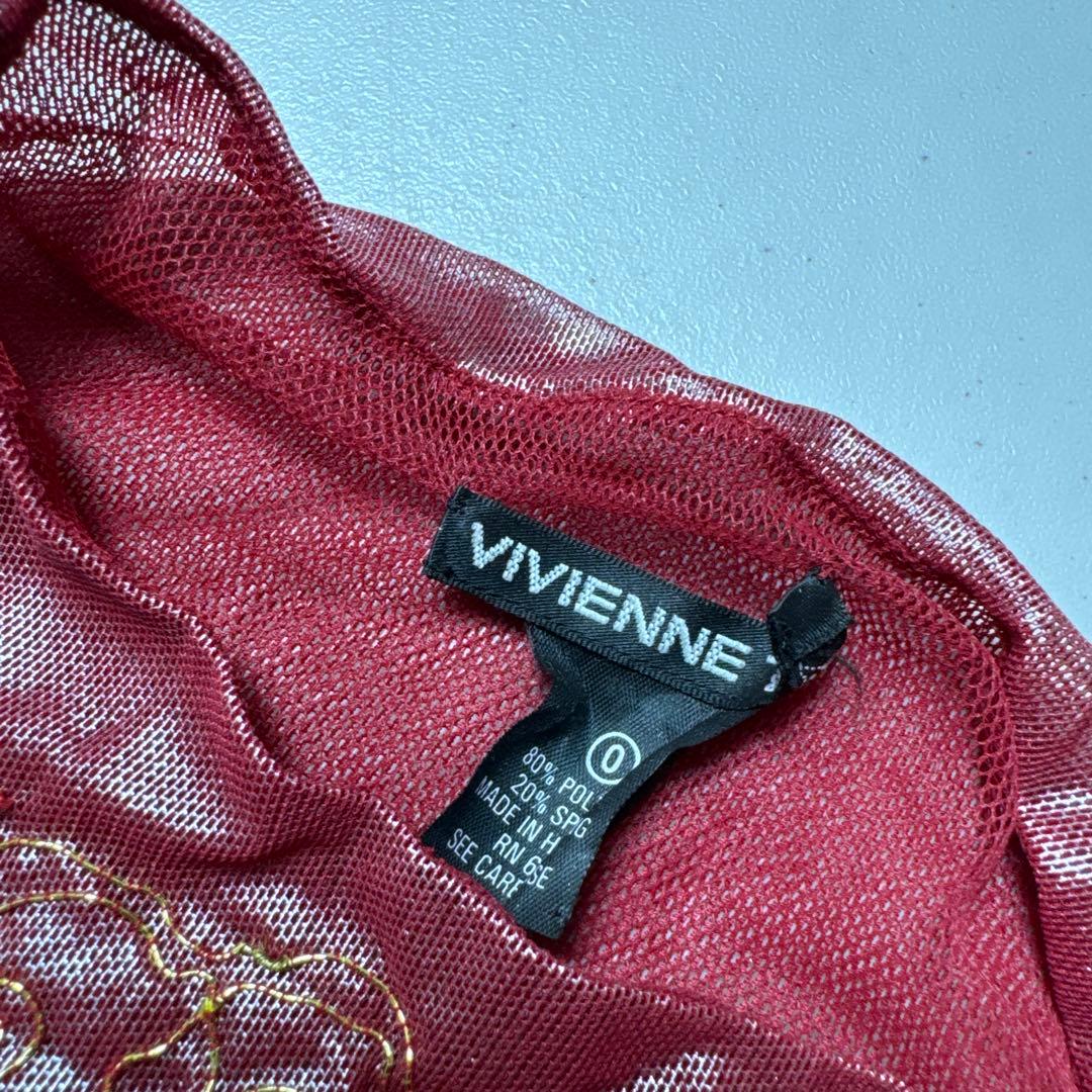 VIVIENNE TAM 90's パワーネット トップス 0