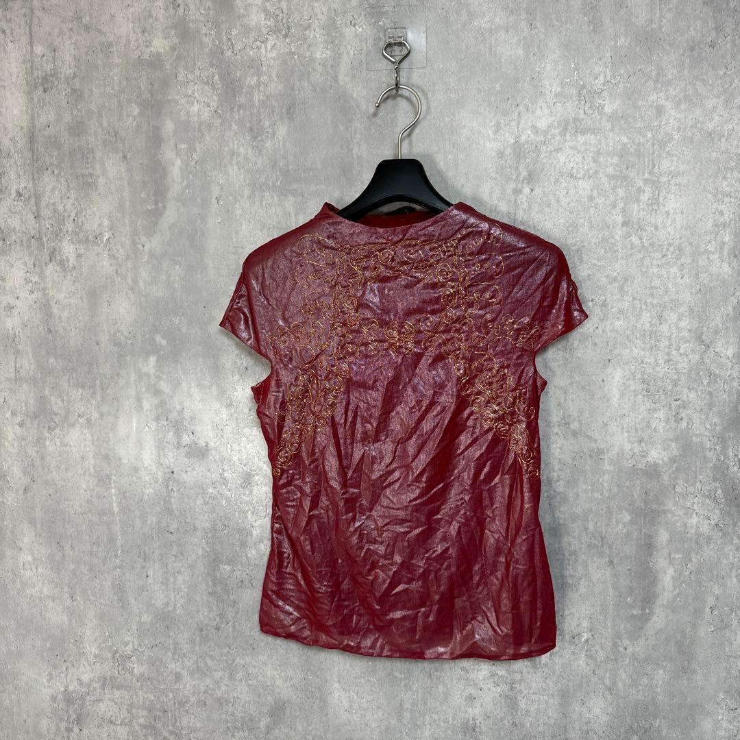 VIVIENNE TAM 90's パワーネット トップス 0