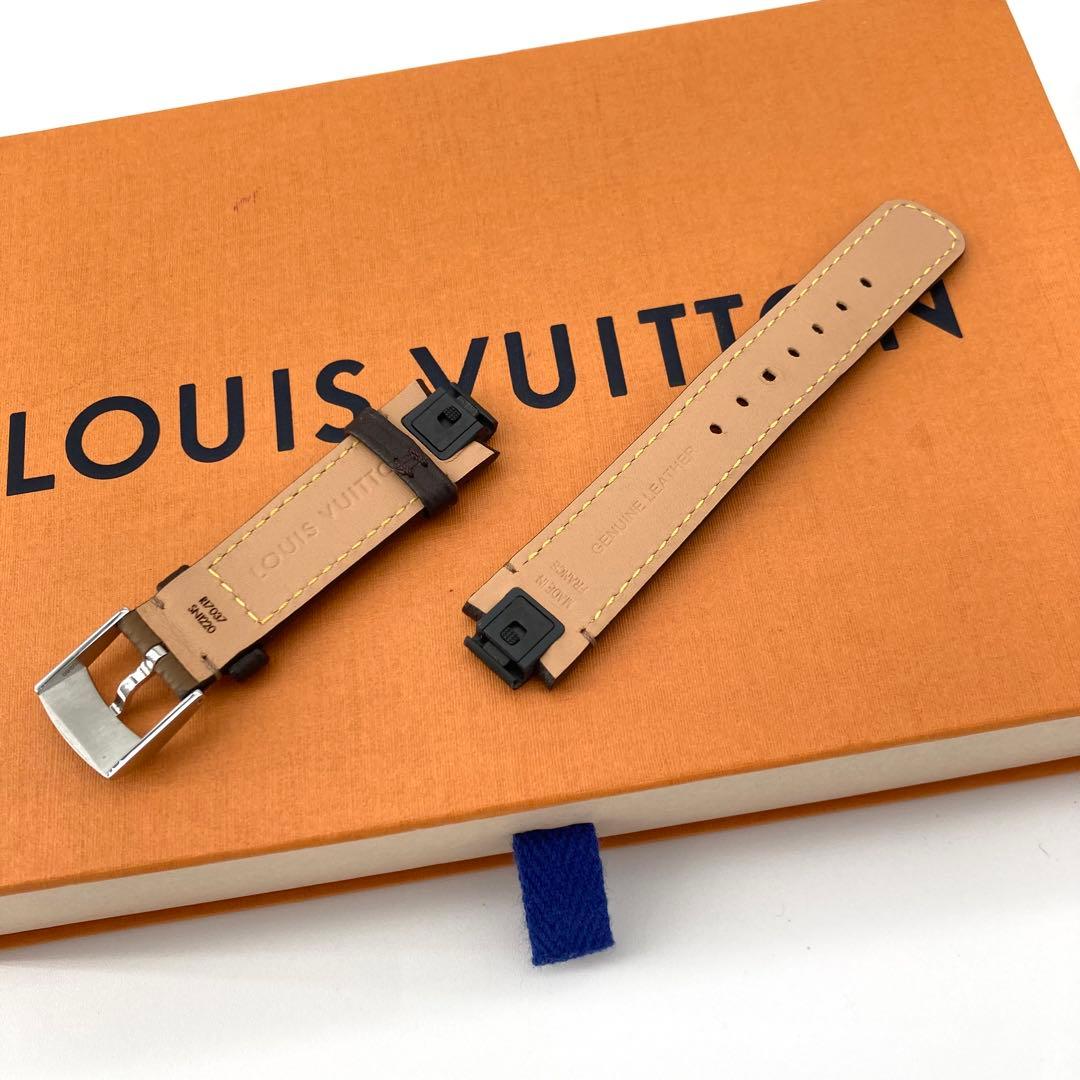 極美品 ルイヴィトン タンブール 純正ベルト モノグラムリバース 腕時計用 完売