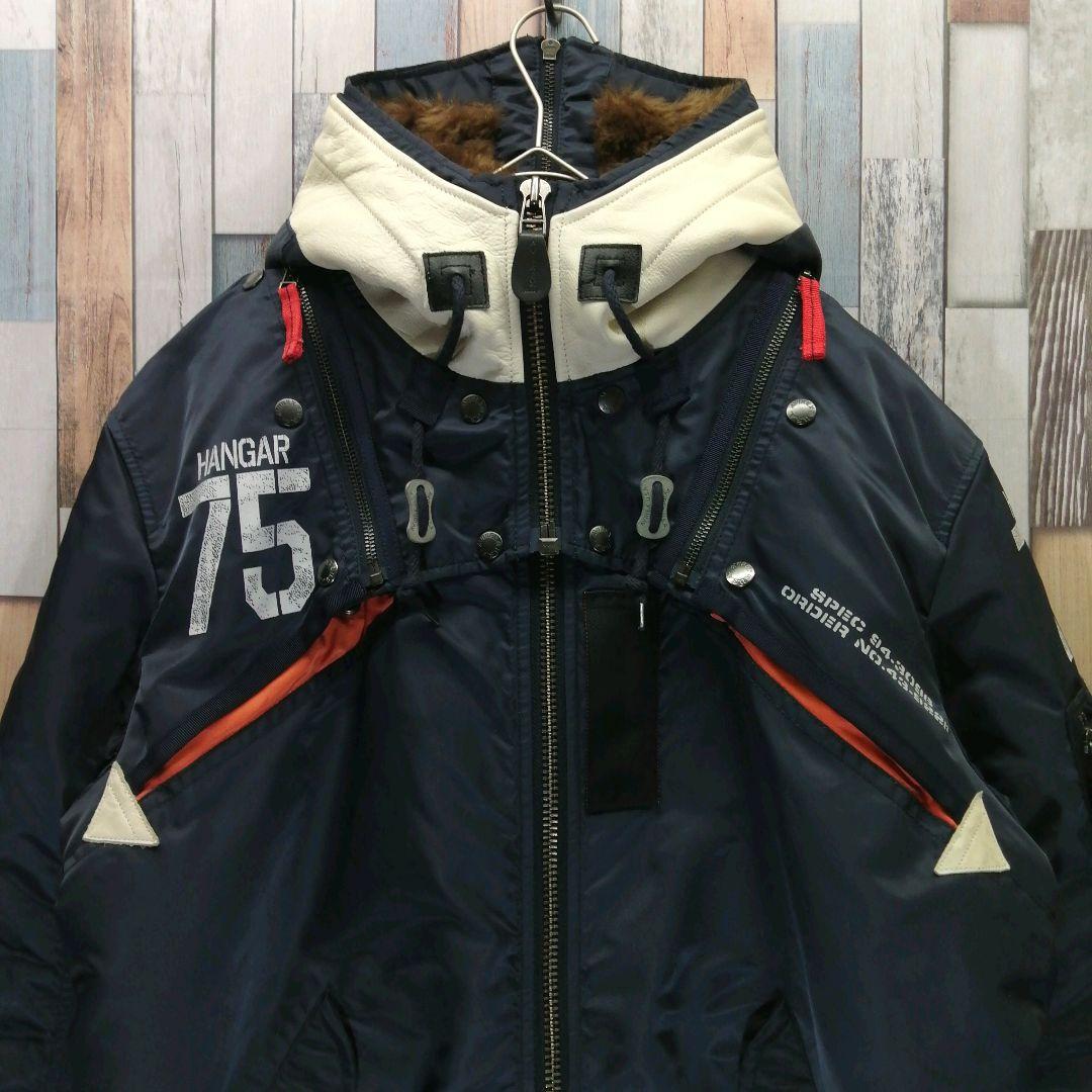 AVIREX　アヴィレックス　MA1　ミリタリー　ネイビー