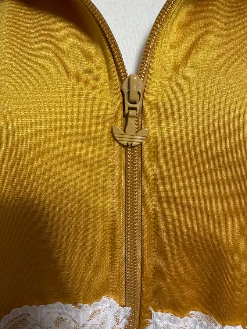 kaya modelly 古着リメイク　adidas